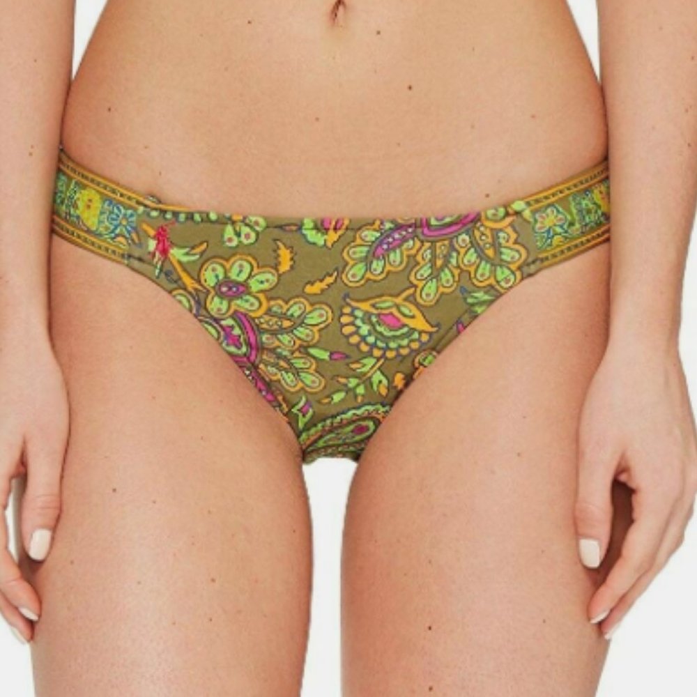 NEW, With TAGS! Polo Ralph Lauren Womens Choppa Paisley Side Band Hipster Bottom